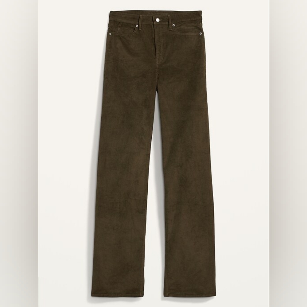 Wide Leg Corduroy Pants